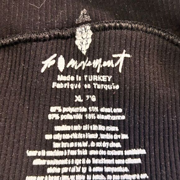 FP Movement by Free People Ribbed Cutout Sports Bra | Size XL - Picture 7 of 7